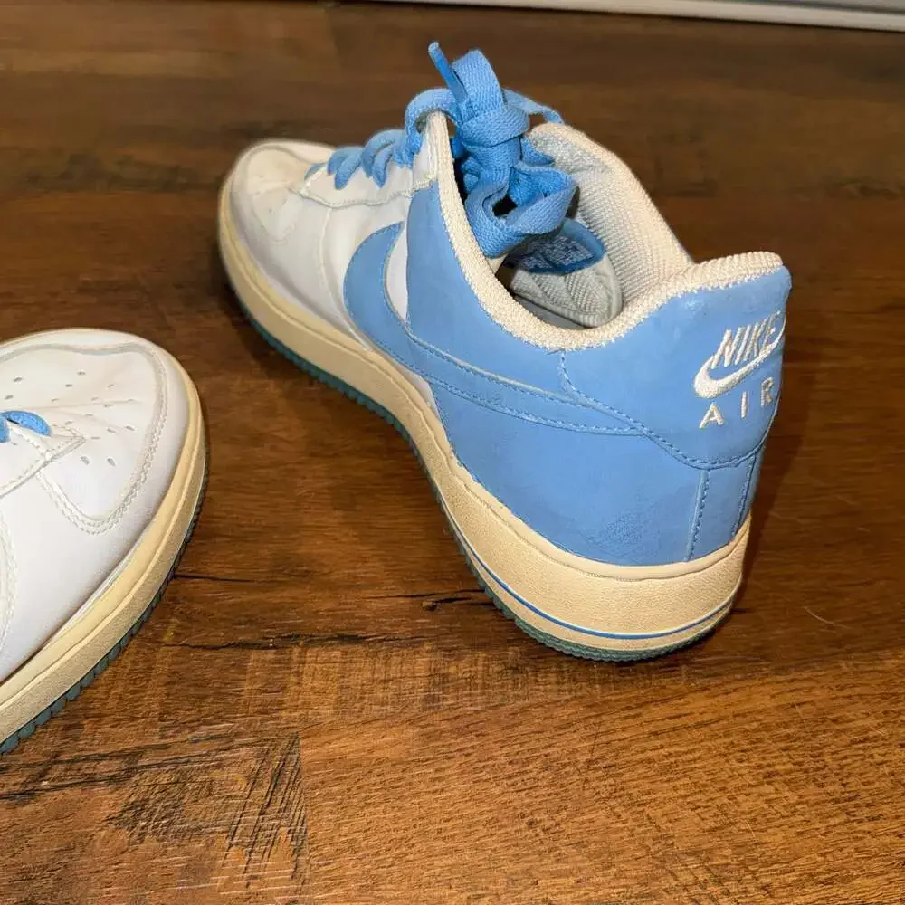 Nike Air Force 1 Low White/University Blue (Style Code: 306353-149) Size 9